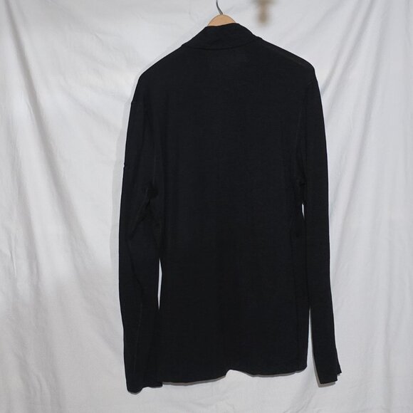 Icebreaker Merino 200 Man's 1/4 Zip Pullover - Black - Sz XL* - Picture 4 of 4